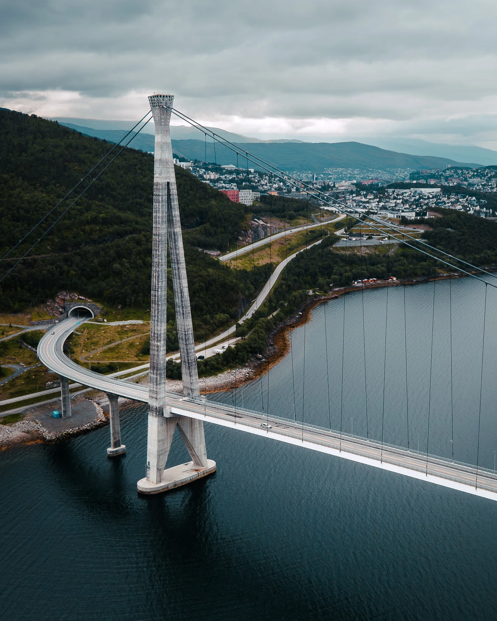 Aerial photography Allgäu – roads and paths geometric from above