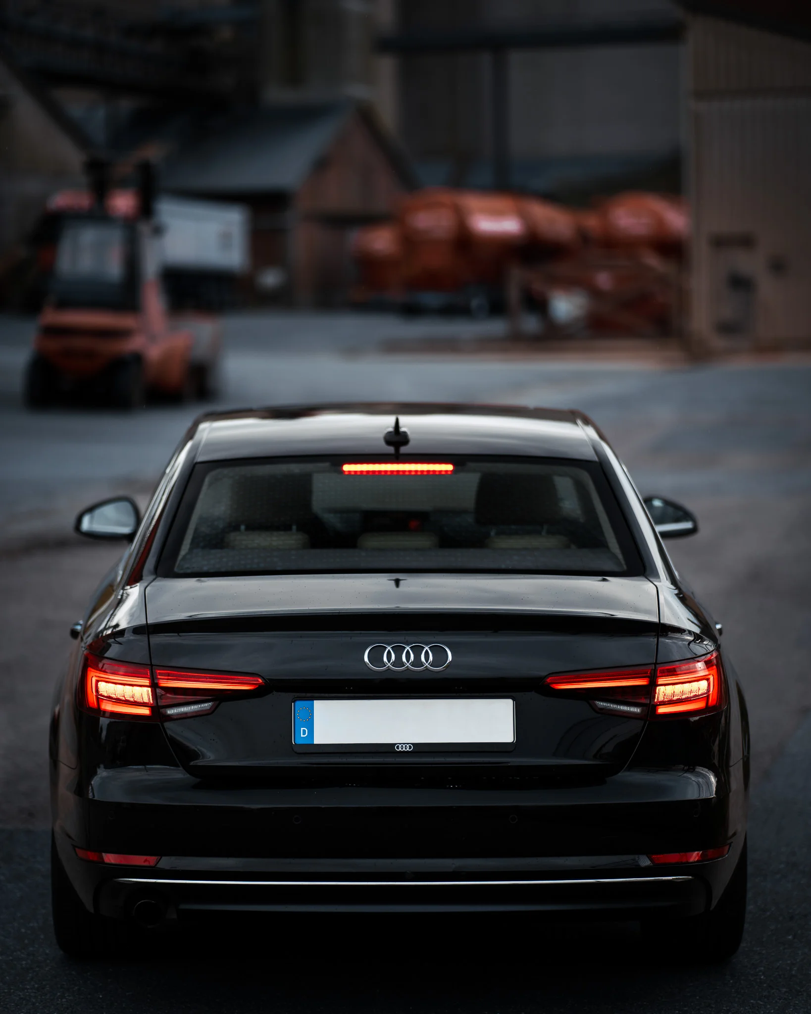 Car photography Allgäu – vehicle on race track
