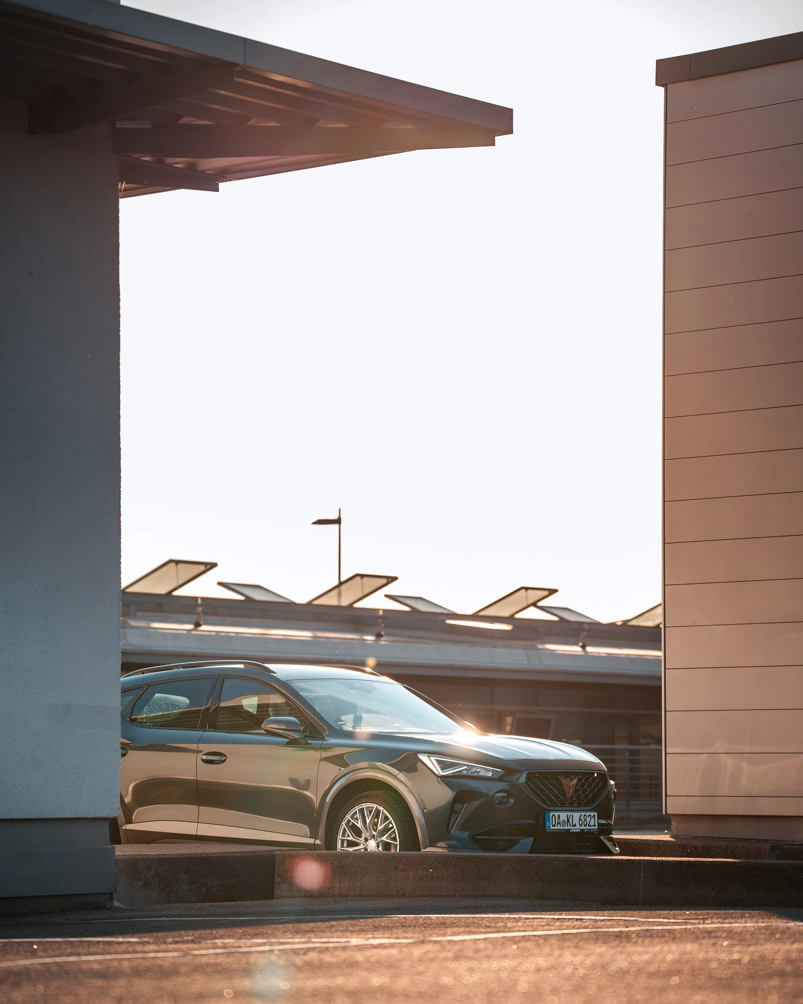 Autofotografie Allgäu – Fahrzeug im Detail in natürlichem Licht
