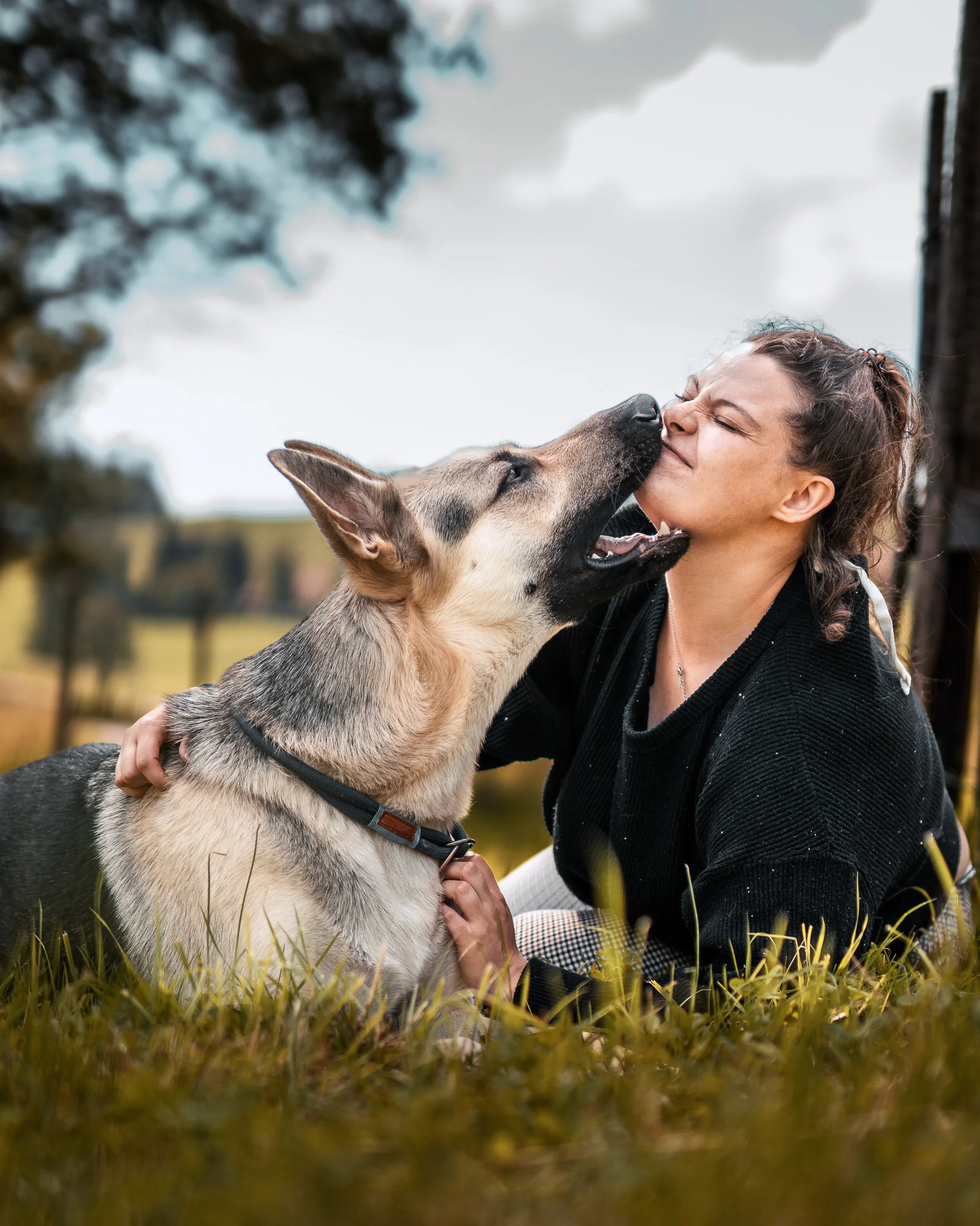 People photography Kempten – spontaneous laughing moment